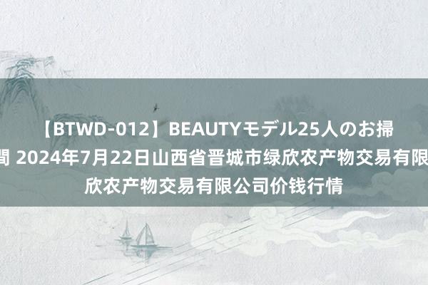 【BTWD-012】BEAUTYモデル25人のお掃除フェラ4時間 2024年7月22日山西省晋城市绿欣农产物交易有限公司价钱行情