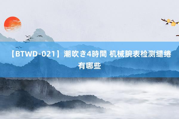 【BTWD-021】潮吹き4時間 机械腕表检测缱绻有哪些