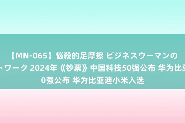 【MN-065】悩殺的足摩擦 ビジネスウーマンの淫らなフットワーク 2024年《钞票》中国科技50强公布 华为比亚迪小米入选